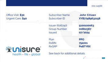 Download Mozambique health insurance card Photoshop template